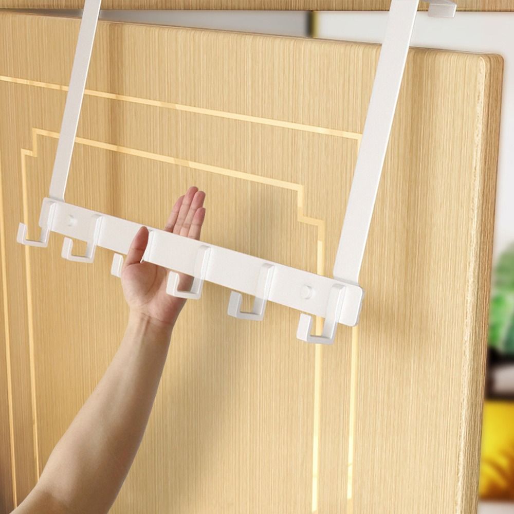 Storage Hooks Over The Door 6  - огляд і ціна Home Edit Bathroom Storage