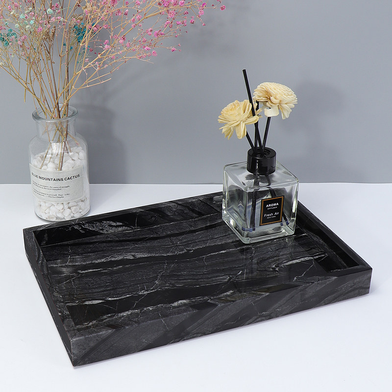 Marble Vanity Tray Bathroom Or - огляд і ціна Home Bathroom Organizer