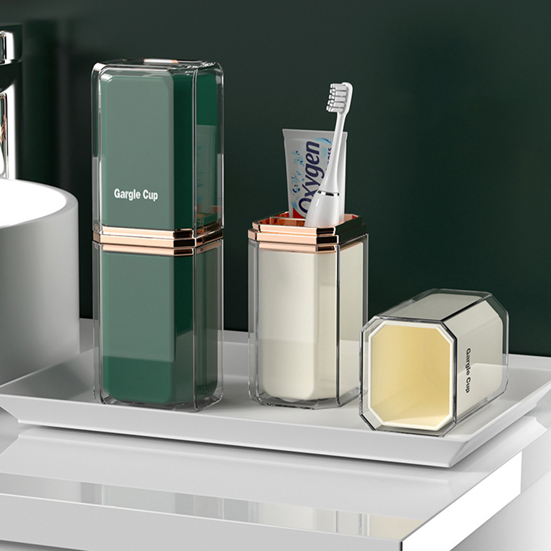 Luxury Travel Wash Cup Portabl - огляд і ціна Home Edit Bathroom Storage