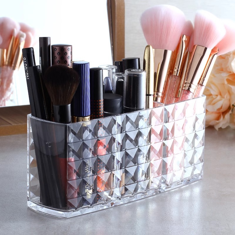 Transparent Acrylic Cosmetic O - огляд і ціна Home Edit Bathroom Storage