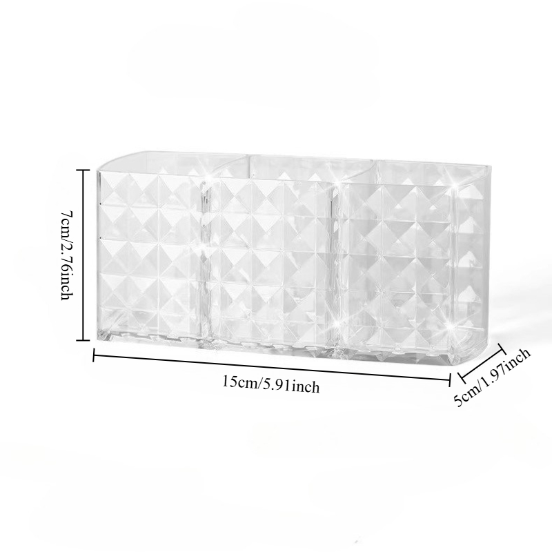 Transparent Acrylic Cosmetic O - огляд і ціна Home Edit Bathroom Storage