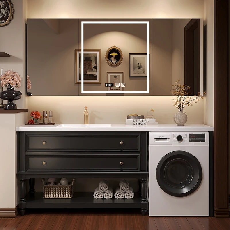 /Plastic Bar Bathroom Cabinet  - огляд і ціна Home Bathroom Vanity Combo