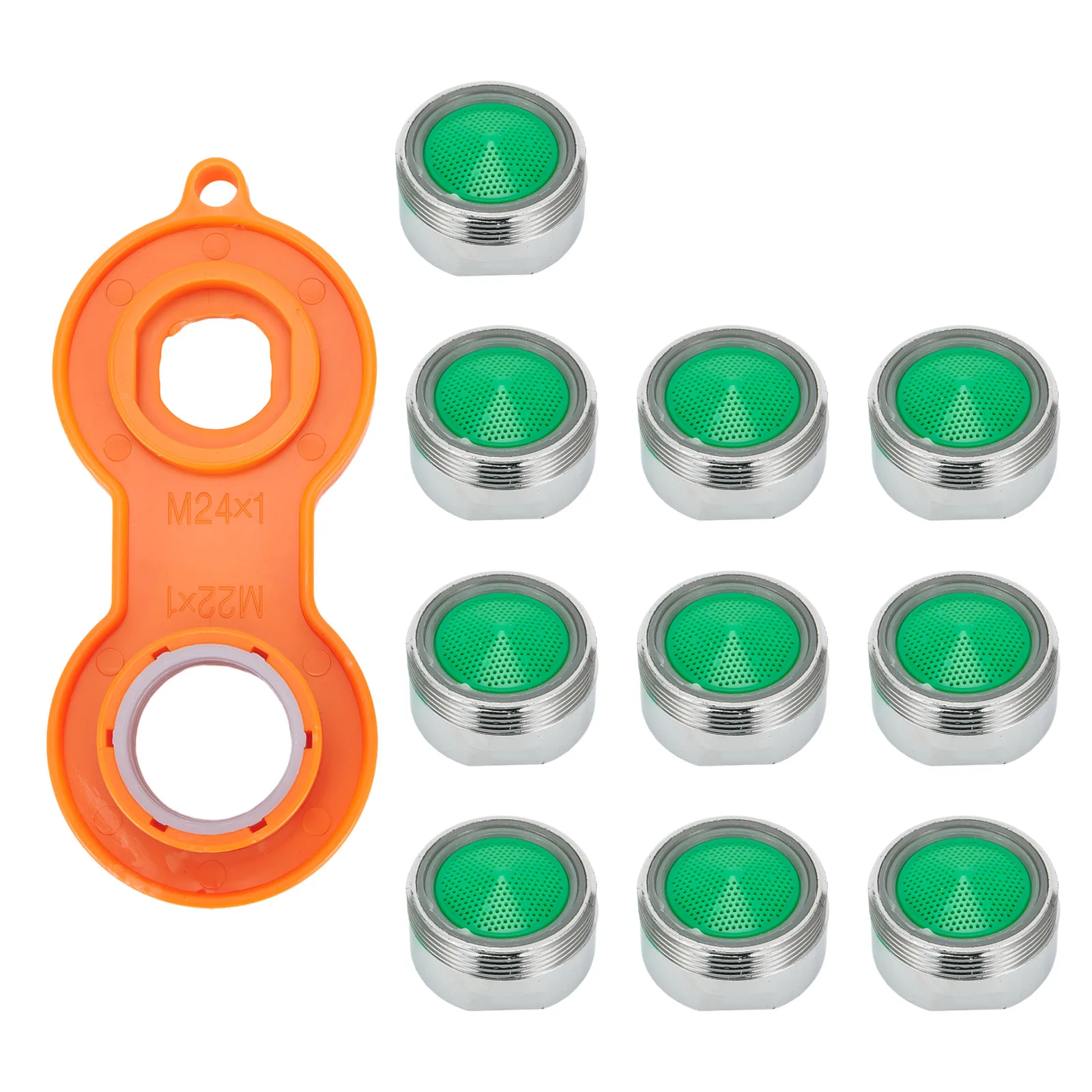 10pcs 24mm ABS Faucet Aerator  - огляд і ціна Basin Mixer Tap